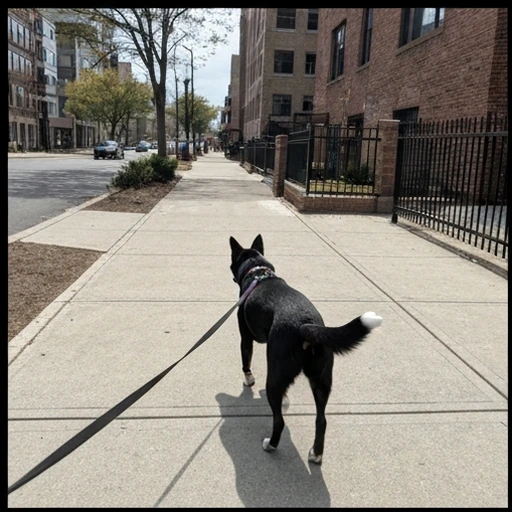 Brittany Spaniel in training
